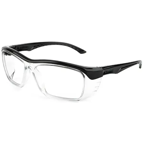Óculos De Proteção Id Safety ID 103 Tamanho 56 Preto Cristal Permite Lentes de Grau CA 41615