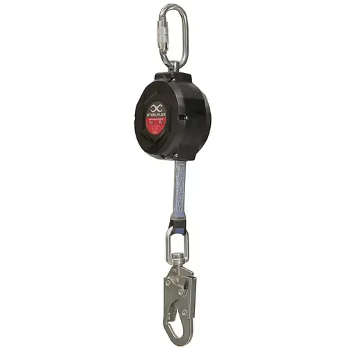 Trava-Quedas Retrátil Steelflex 3 Metros em Fita Dyneema 20MM Resistência à Tração e Desgaste Modelo STF CQTQ0173s