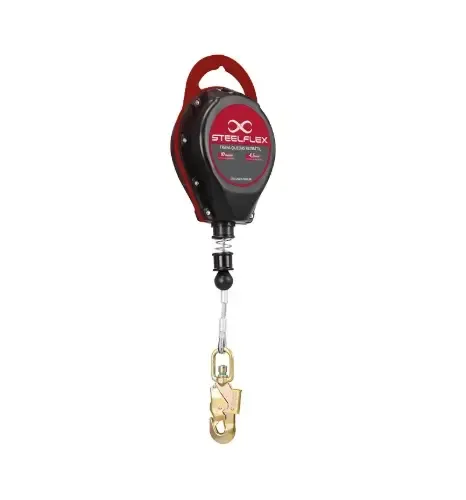 Trava Quedas Retrátil Steelflex Cabo de Aço Inox 10 METROS STF CQTQ0471