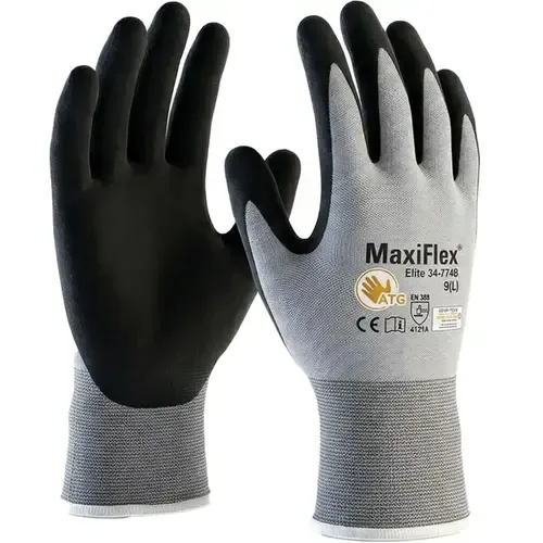 Luva Atg Maxiflex Elite 82.700 Modelo Mais Leve e Confortável de Toda Linha Atg Ca 51846