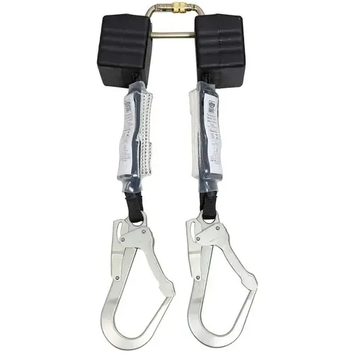 Trava-Quedas Retrátil Duplo Ultra Safe Vektor 2,5 Metros USTR50256250 Ganhcos de 56mm
