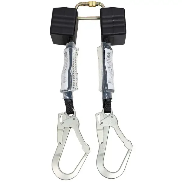 Trava-Quedas Retrátil Duplo Ultra Safe Vektor 2,5 Metros USTR50256250 Ganhcos de 56mm