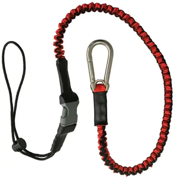 Retentor Para Ancoragem de Ferramentas Até 2,3kg Ultra Safe TS-TEYM-30 Cordão de Ajuste, Tanka e Mosquetão