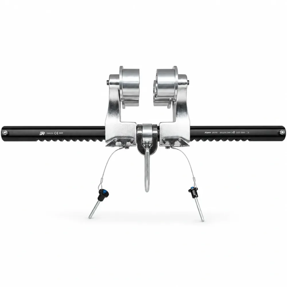 Trole de Ancoragem para Viga SideUp Super Trole Alumínio Ajustável 63,5 a 457mm 15KN SU2860