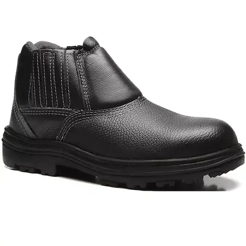 Bota de Segurança Bracol Vaqueta Hidrofugada Solado Nitrílico Biqueira Plástica – Tamanhos Especiais 48 a 50 CA 32623