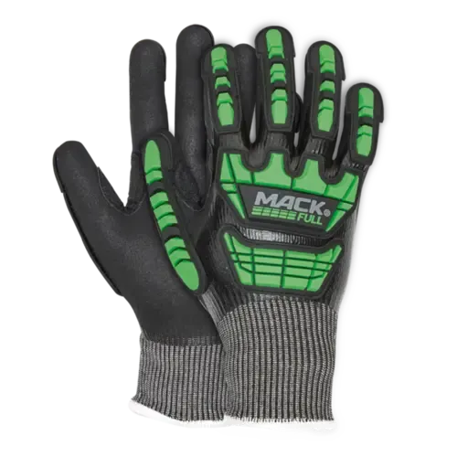 Luva Anti-Impacto e Corte Next Safety Mack Full 70.500 Totalmente Banhada Nitrílica CA 51520