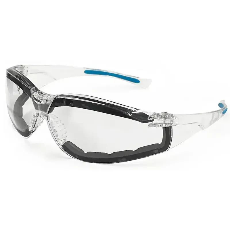 Óculos de Segurança Univet 513 Foam Clear 513F.03.04.00 Vedação em Espuma Antirrisco Antiembaçante Z87+ CA 37.014