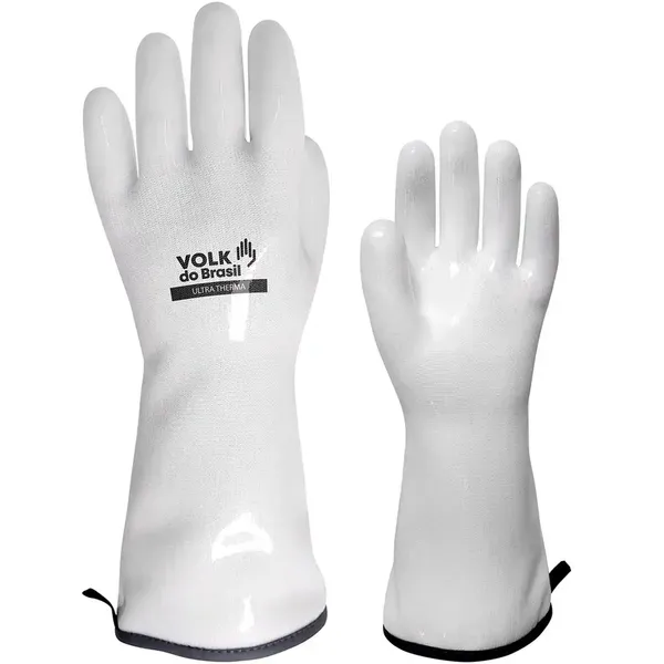 Luva Térmica Ultra Therma Silicone Calor 350°C Frio Impermeável Química Tipo B Food Safety 10.07.330.06 Volk CA 51.314