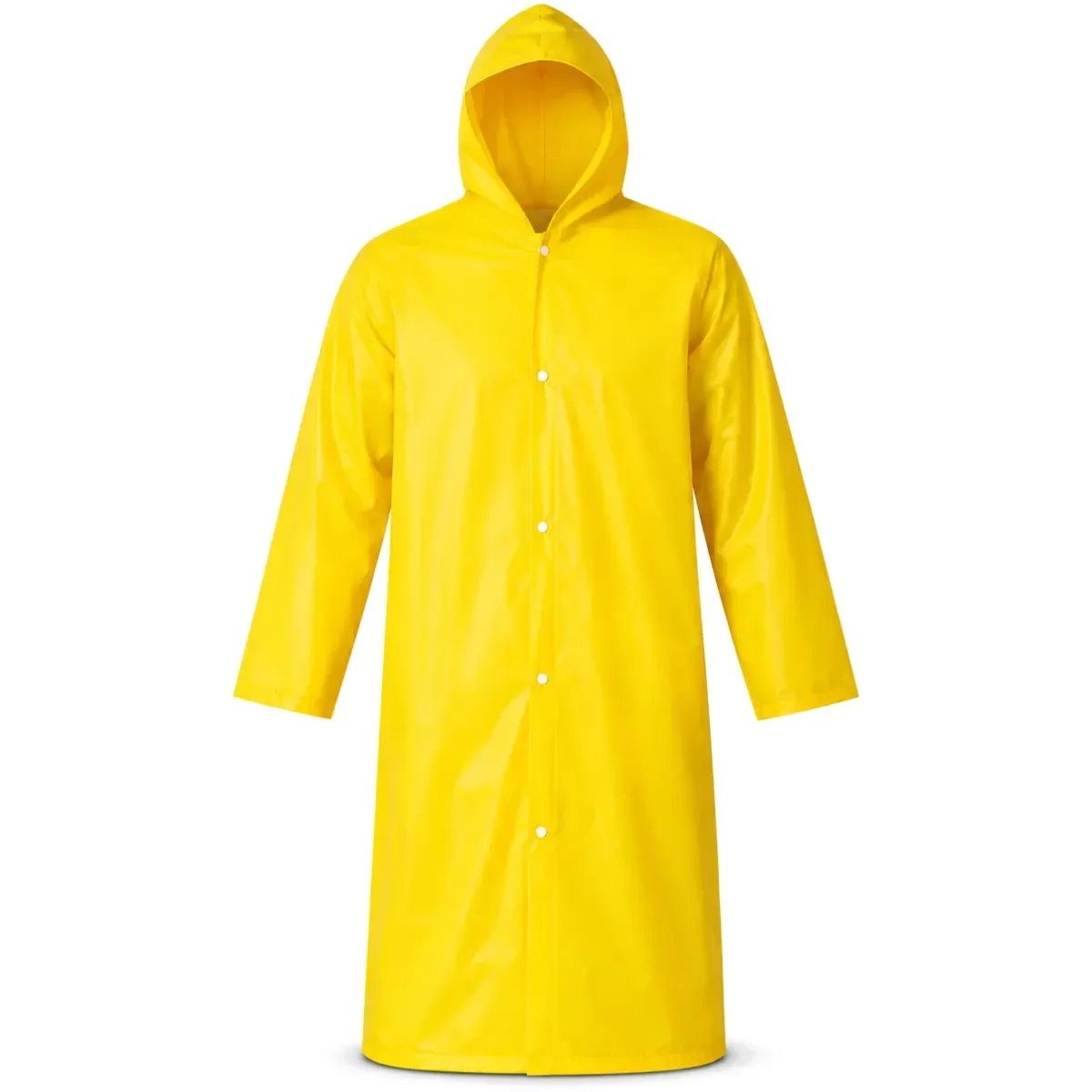 Capa de Chuva PVC Forrado Standard Brascamp Amarela CA 28.449