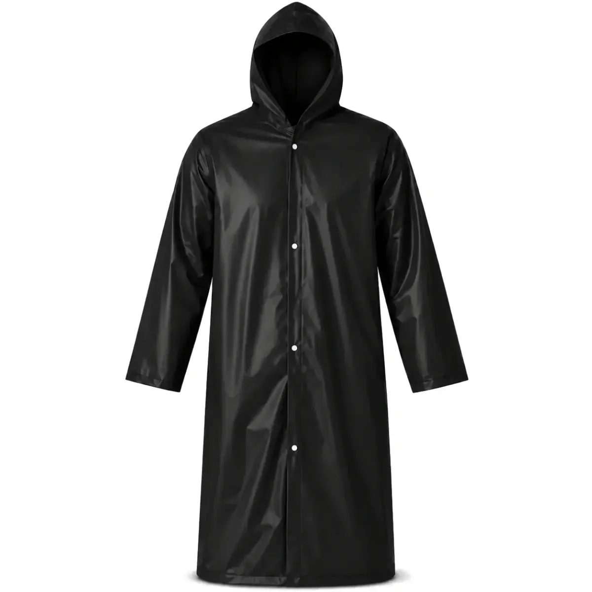 Capa de Chuva PVC Forrado Standard Brascamp Preto CA 28.449