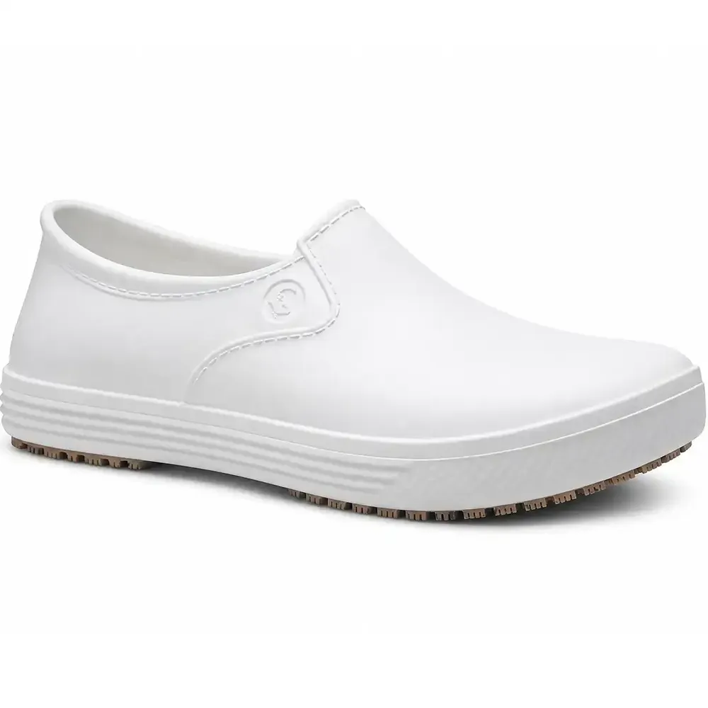 Calçado Ocupacional Antiderrapante Unissex Sticky Breeze Branco EVA Impermeável SSB-BCA CA 52.252