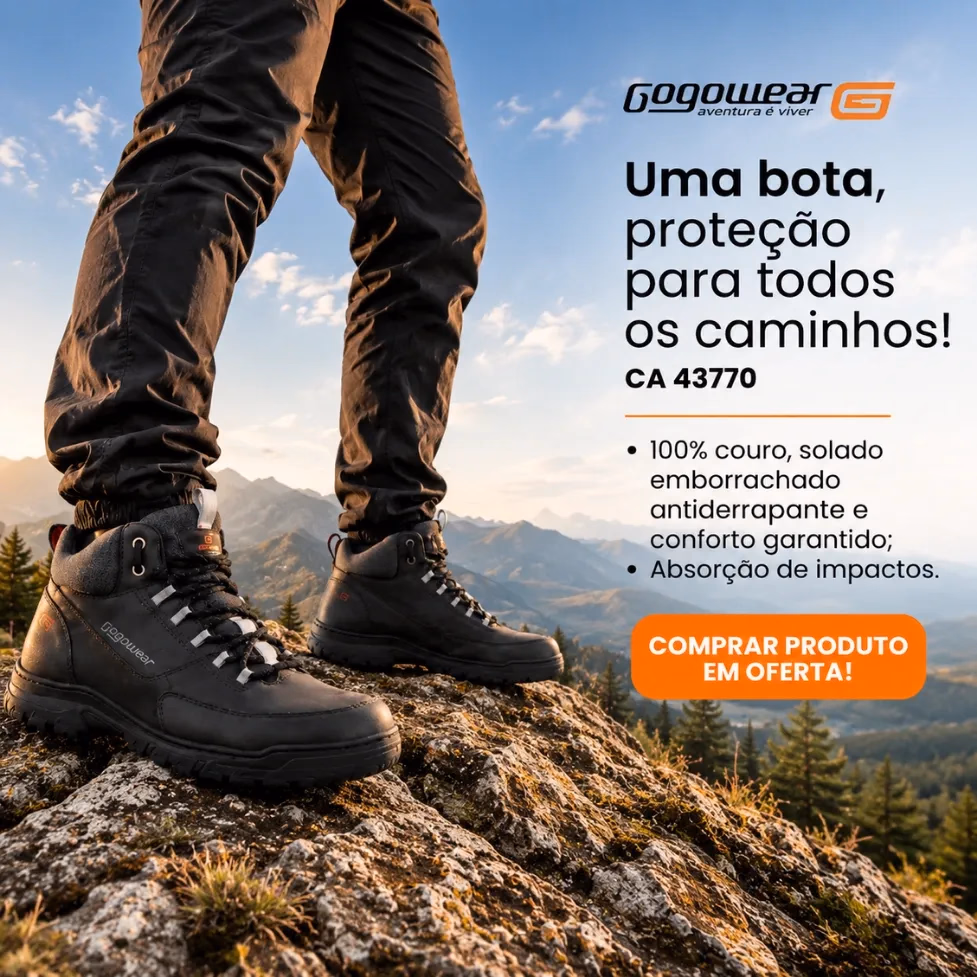 Banner Ofertas Mobile - Bota Gogowear