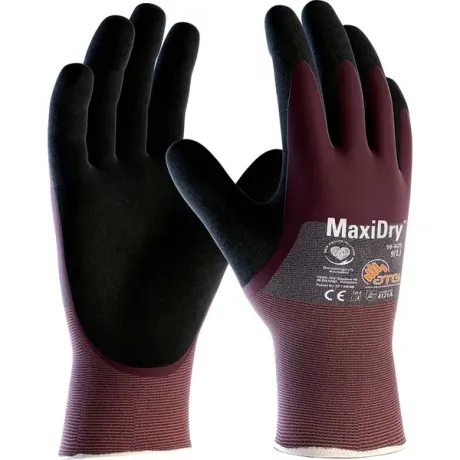 Luva de Proteção Atg Maxidry 3/4 Contra óleos, graxas e Produtos químicos Perigosos CA 50990