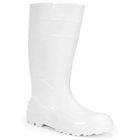 Bota de Pvc Imperméavel Branca Cano Longo Gran Atlantis Bracol Fujiwara CA 38201 / 37455
