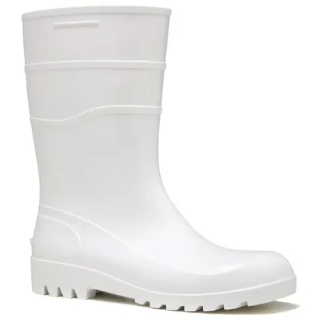Bota de Pvc Cano Curto Fujiwara Branca CA 38200