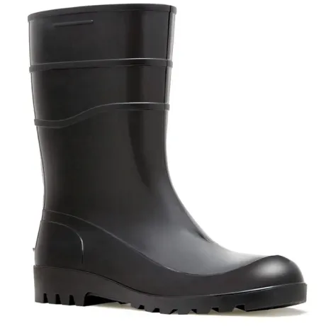 Bota de Pvc Fujiwara Cano Curto Preta 88FPC600