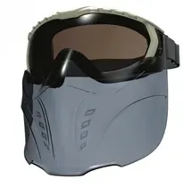 Óculos de Proteção V-Mask  Acoplado com Protetor Facial CA 35159 Vicsa