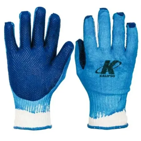 Luva Kalipso Blue Grip Algodão com Látex CA 38091