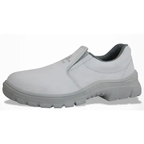Sapato de Elástico Branco Kadesh Bico Pvc CA 33733