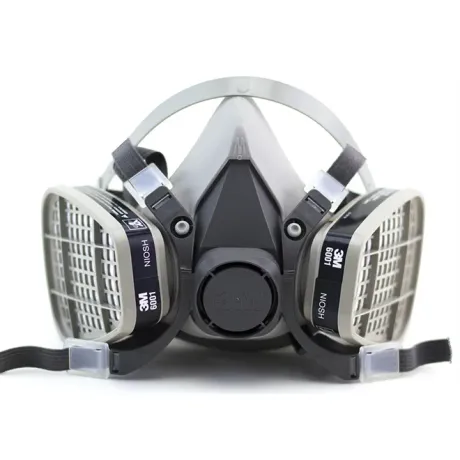 Máscara Respiratória 3M 6200 Com Filtros Para Pintura CA 4115