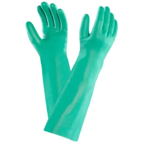 Luva Nitrílica Longa 46CM Super Safety Nitrile Long CA 40506