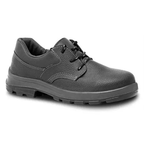 Sapato de Amarrar Fujiwara Linha Usafe em Couro Com Palmilha CA 41858