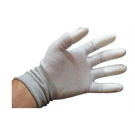 Luva Antiestática Super Safety Com Banho PU nos Dedos CA 41235