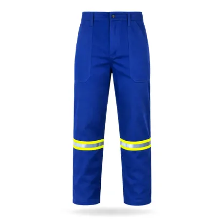 Calça Antichama Guardian Arco Fire Risco 2 Azul Royal ATPV 11 cal/cm² Refletiva CA 46296 / 49240