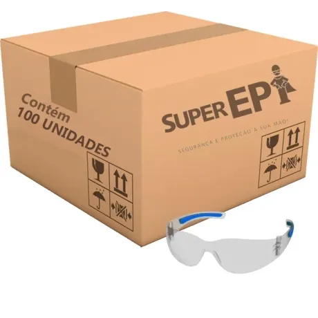 Óculos de Proteção New Stylus Valeplast CA 33407 - Caixa