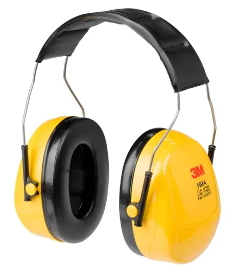 Protetor Auditivo Tipo Concha 3M H9A Amarelo 23 DB NRRsf CA 12189