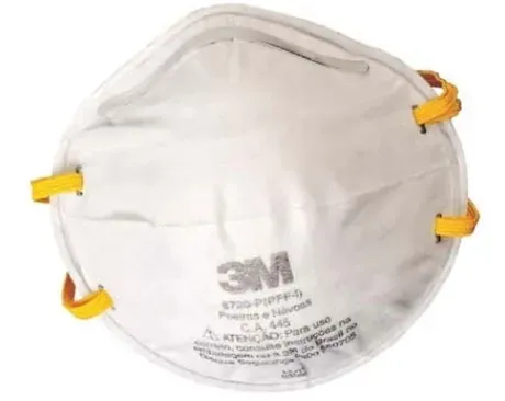 Respirador 3M Descartável Tipo Concha 8720 CA 445