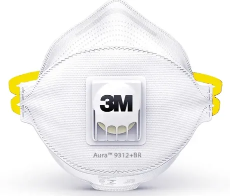Respirador 3M Valvulado AURA 9312 +BR PFF1