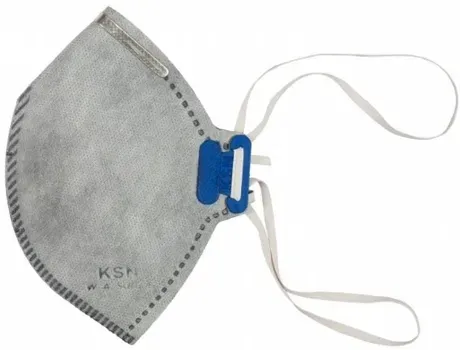 Máscara para Vapores Orgânicos KSN  PFF2 VO Sem Válvula CA 8358