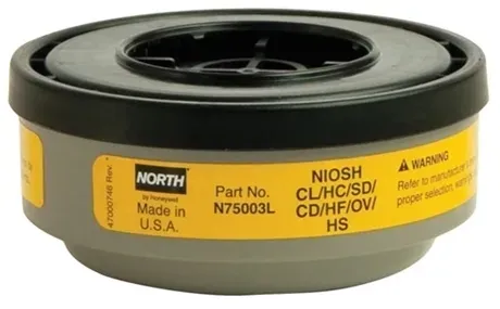Cartucho Para Vapor Orgânico e Gáses Ácido N75003L Honeywell
