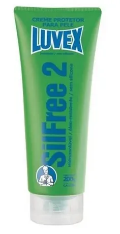 Creme Sil Free 2 Protetor de Pele Para Produtos Químicos Luvex