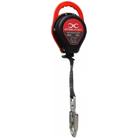Trava-Quedas Retrátil Steelflex STF CQTQ0173 3,5 m – Segurança em Altura com Bloqueio Automático