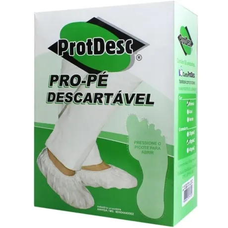 Pro-pé Descartável Gramatura 20 Protdesc 100 unidades