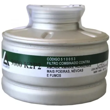 Filtro Air Safety 9000 K2P2 Amônia + Poeira