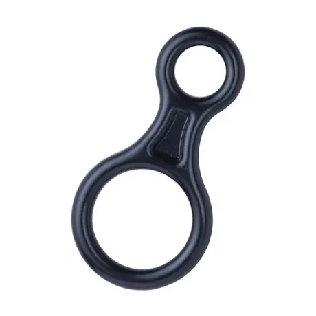 Descensor freio 8 em Alumínio Preto Steelflex STF FR0688