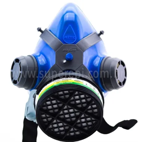 Máscara Alltec 2401 Com 1 Filtro Incluso Para Multigases Abek-1