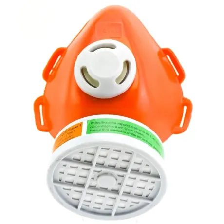 Respirador 1/4 Facial Plastcor Com 1 Filtro Incluso Pesticidas VO + P2