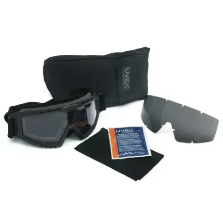 Óculos Tático Uvex XMF Google S0775D Lente Incolor Padrão Militar Vo e V50
