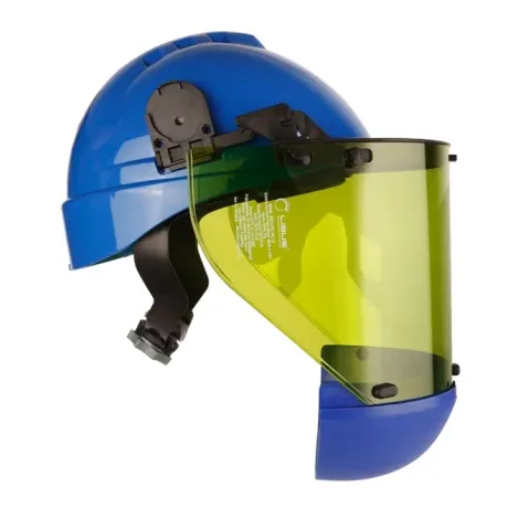 Protetor Facial Arc-Flash Com Capacete Proteção Térmica e Arco Elétrico Eletricista CA 41986