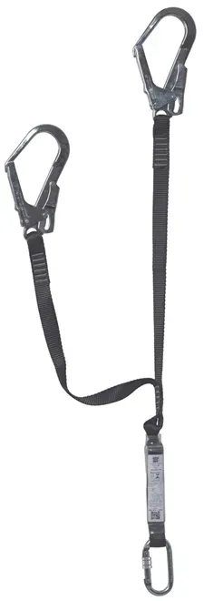 Talabarte Duplo Ultra Safe USL005600108 em Y e Absovedor de Impacto 1,08 Metros Para Alturas Menores