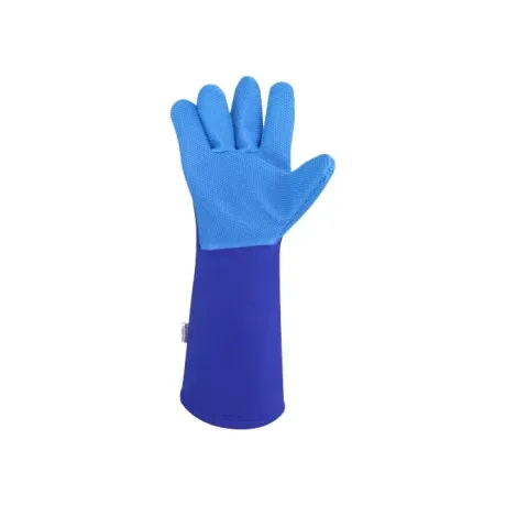 Luva Térmica Até 500º 5 Dedos Com Palma de Silicone Impermeável 45 CM CA 34489
