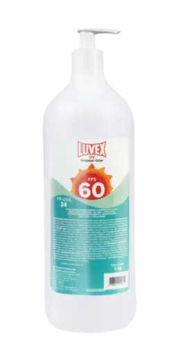 Protetor Solar Profissional Fator 60 1 Litro Uva e Uvb
