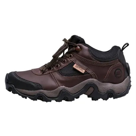 Tênis de Segurança Estival Explorer Dark Brown Em Couro Premium CA 40377