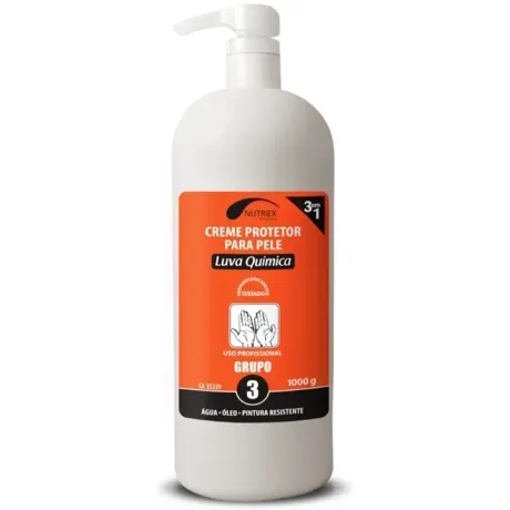Luva Química Grupo 3 Nutriex 3 em 1 Água, Óleo e Pintura 1 Litro CA 43802