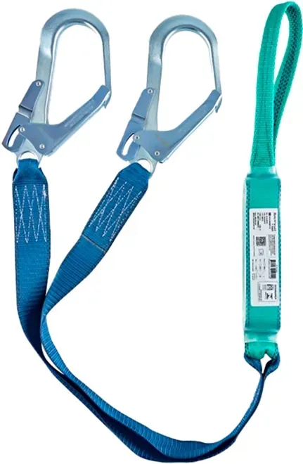 Talabarte Hércules HL03250YN Duplo em Y Com Laçada e Absorvedor de Energia