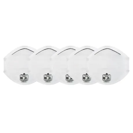 Respirador Tipo Concha PFF2 Sem Vávula Delta Plus Confort Selo Inmetro KiT 5 Unidades